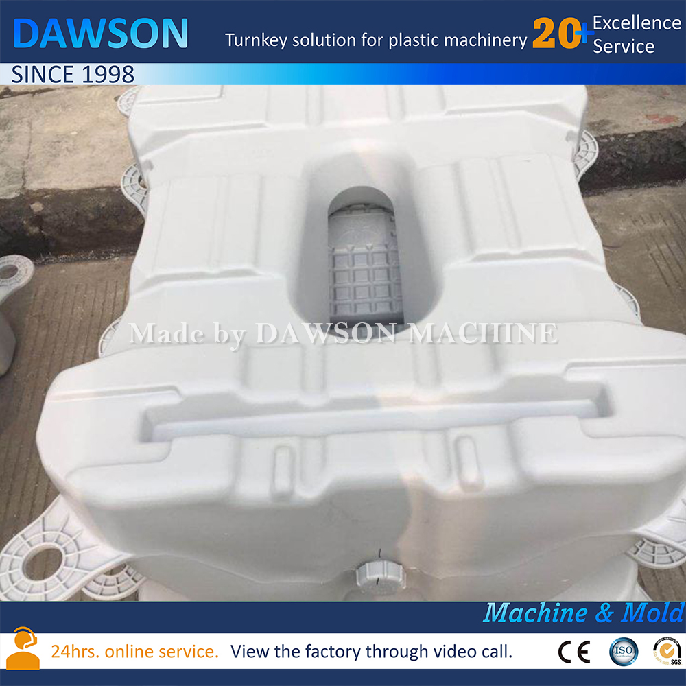 DSB100/110/120 HDPE Pontoon Modular Fladulate Platform Dock Dock Floater Blow Tabling Machine