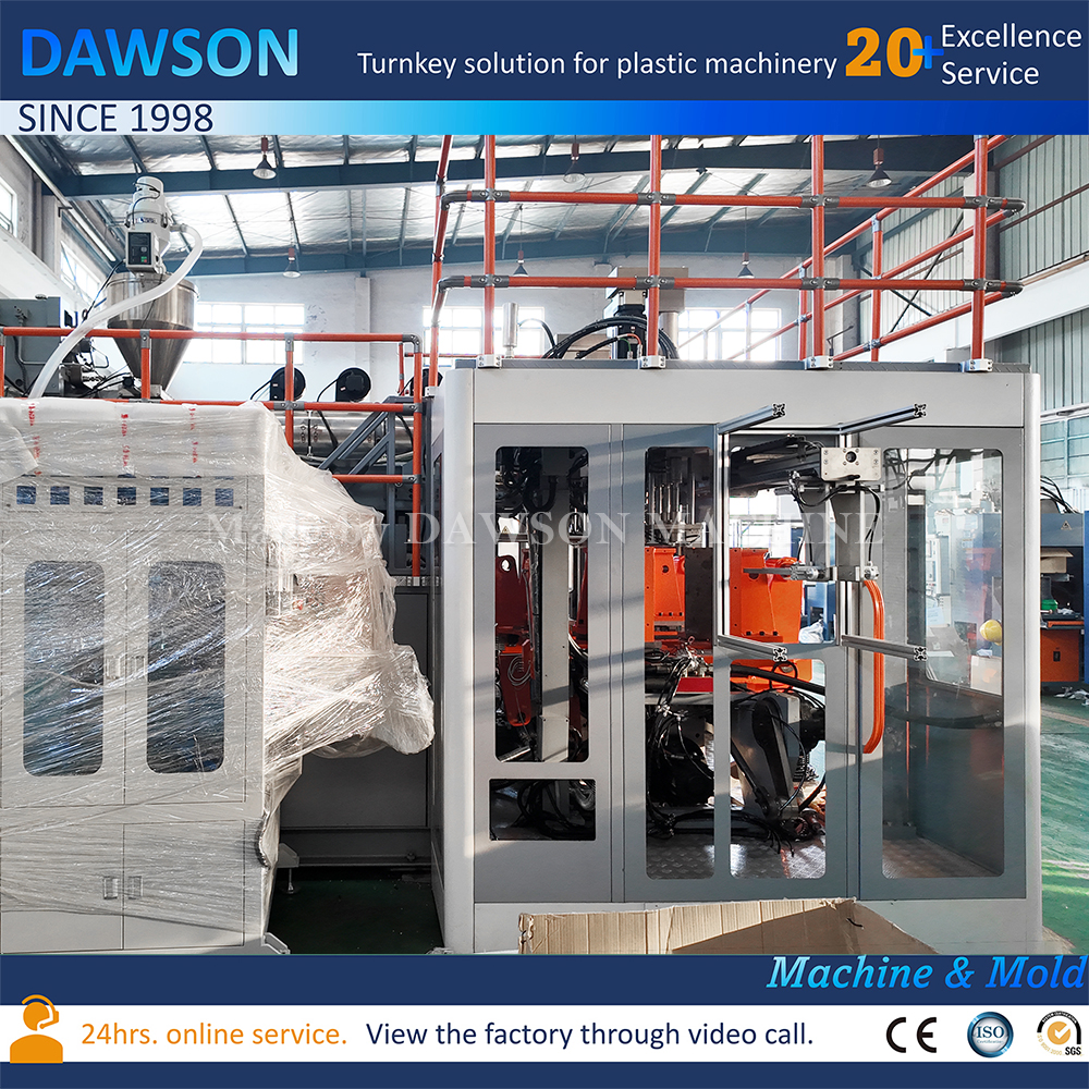 آلة نفخ وقذف زجاجة صلصة الصويا HDPE عالية السرعة