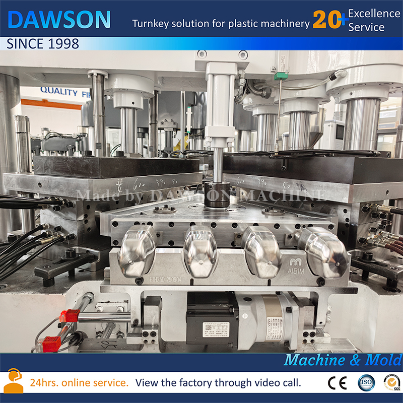 دائم HDPE / PP هلام البترول الجرار FDA الصف حقن ضربة صب الآلة 