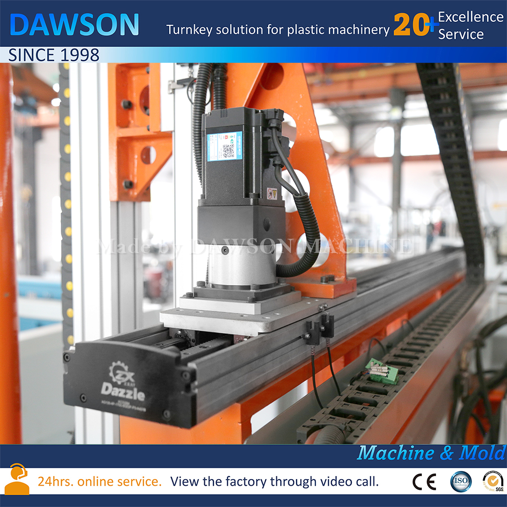 آلات صنع الزجاجات البلاستيكية ذات الإنتاجية العالية الكهربائية بالكامل 100 مل - 5 لتر Sopladora De Polietileno