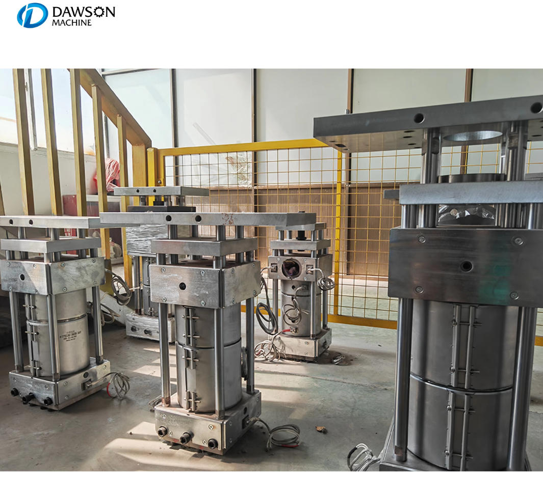 آلة نفخ النفخ من النوع المستمر أحادية الطبقة تموت برأس لزجاجات HDPE بسعة 2 لتر كحد أقصى