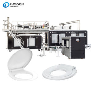آلة تشكيل مقعد المرحاض بستة قوالب عالية السرعة، آلة التشكيل بالنفخ الدوارة