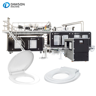 آلة تشكيل مقعد المرحاض بستة قوالب عالية السرعة، آلة التشكيل بالنفخ الدوارة