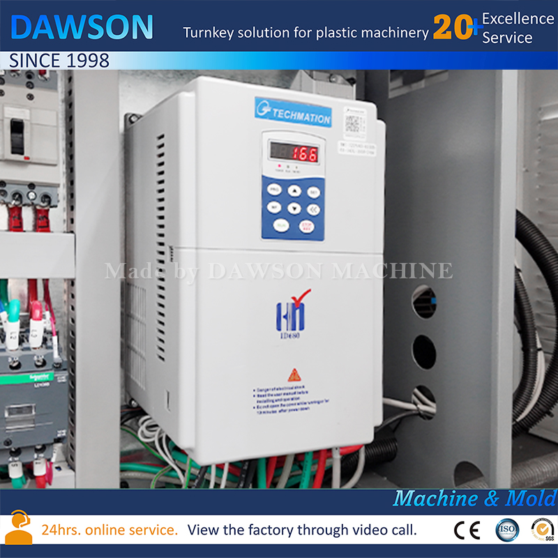 آلة نفخ وحقن جرة قابلة للتخصيص من 15 مل إلى 300 م لجرار الفازلين PETG الشفاف