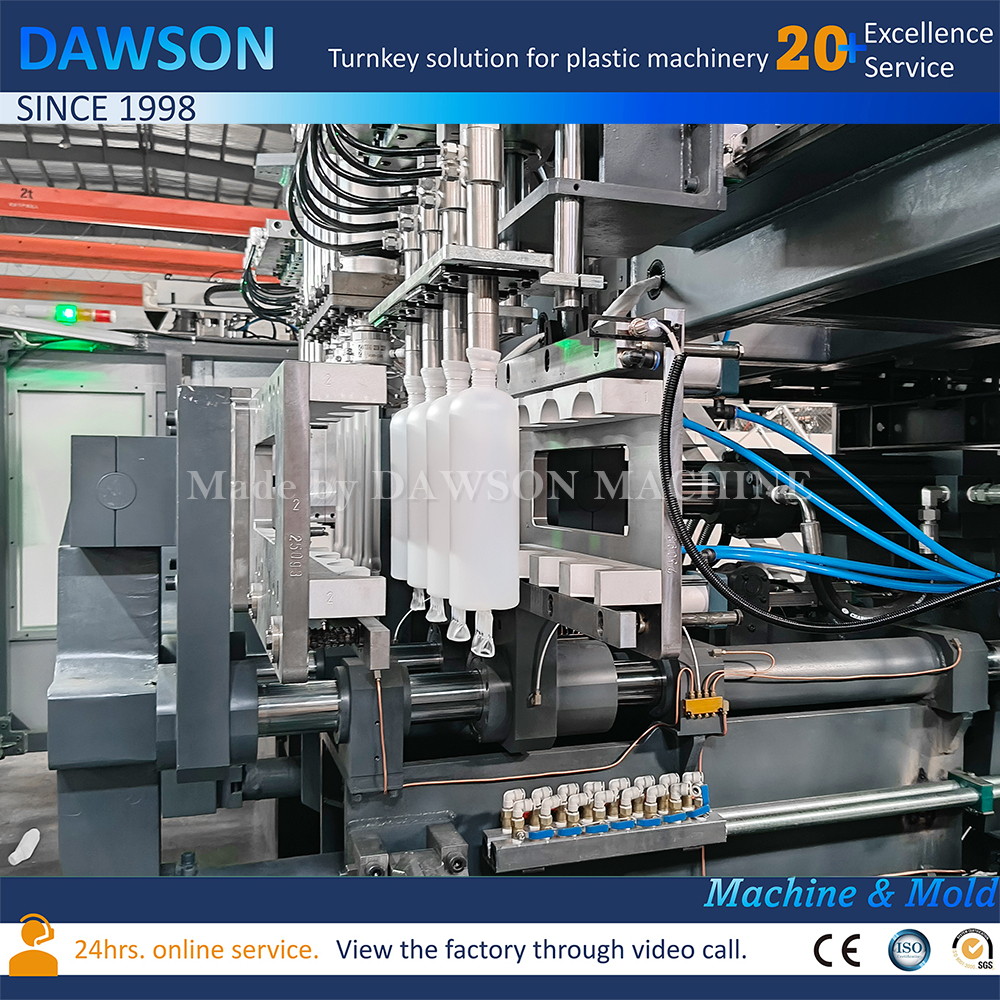 ماكينة نفخ زجاجات الشامبو الأوتوماتيكية بالكامل، آلات قذف نفخ الزجاجات