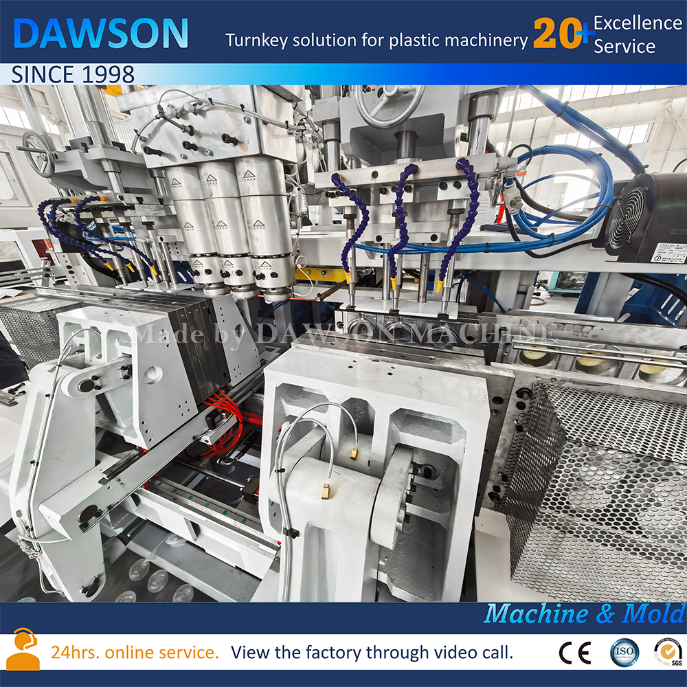 ماكينة تصنيع كرات الألعاب الأوتوماتيكية للأطفال من البلاستيك Pe Water Ocean Ball بثق ضربة صب ماكينة