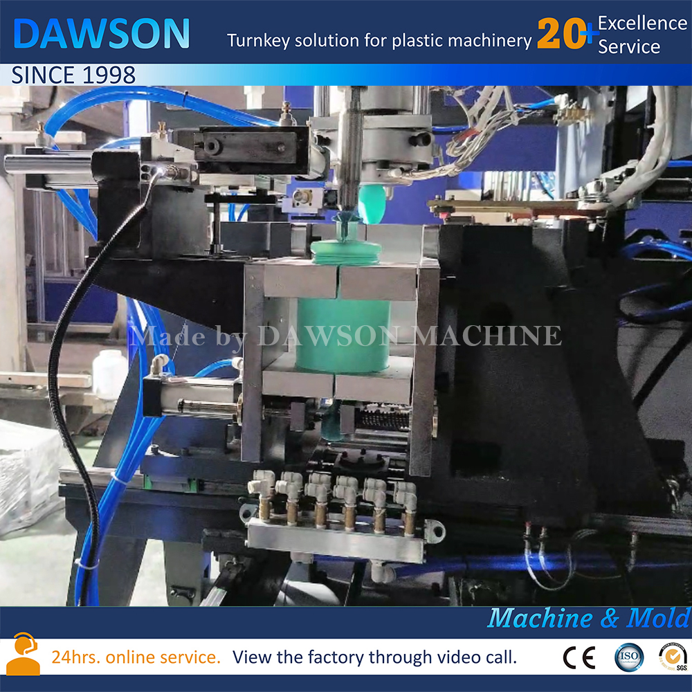 1L 2L 3L 5L آلة صب البلاستيك HDPE ذات الفم الواسع المقاومة للمواد الكيميائية 