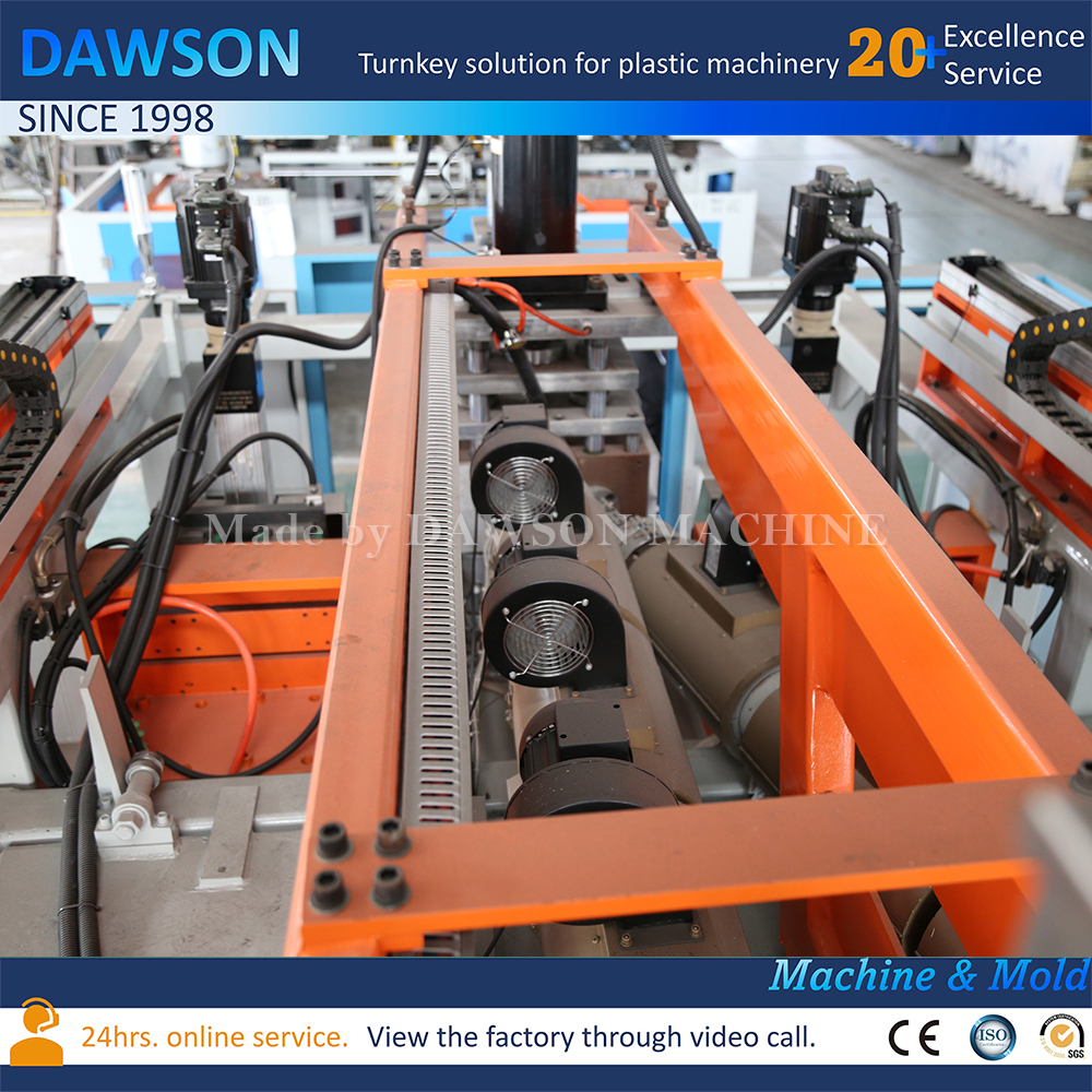 آلة نفخ الزجاجات البلاستيكية الكهربائية بالكامل مصنع التعبئة والتغليف الكيميائي اليومي 