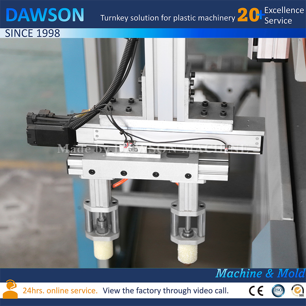 آلات صنع الزجاجات البلاستيكية ذات الإنتاجية العالية الكهربائية بالكامل 100 مل - 5 لتر Sopladora De Polietileno