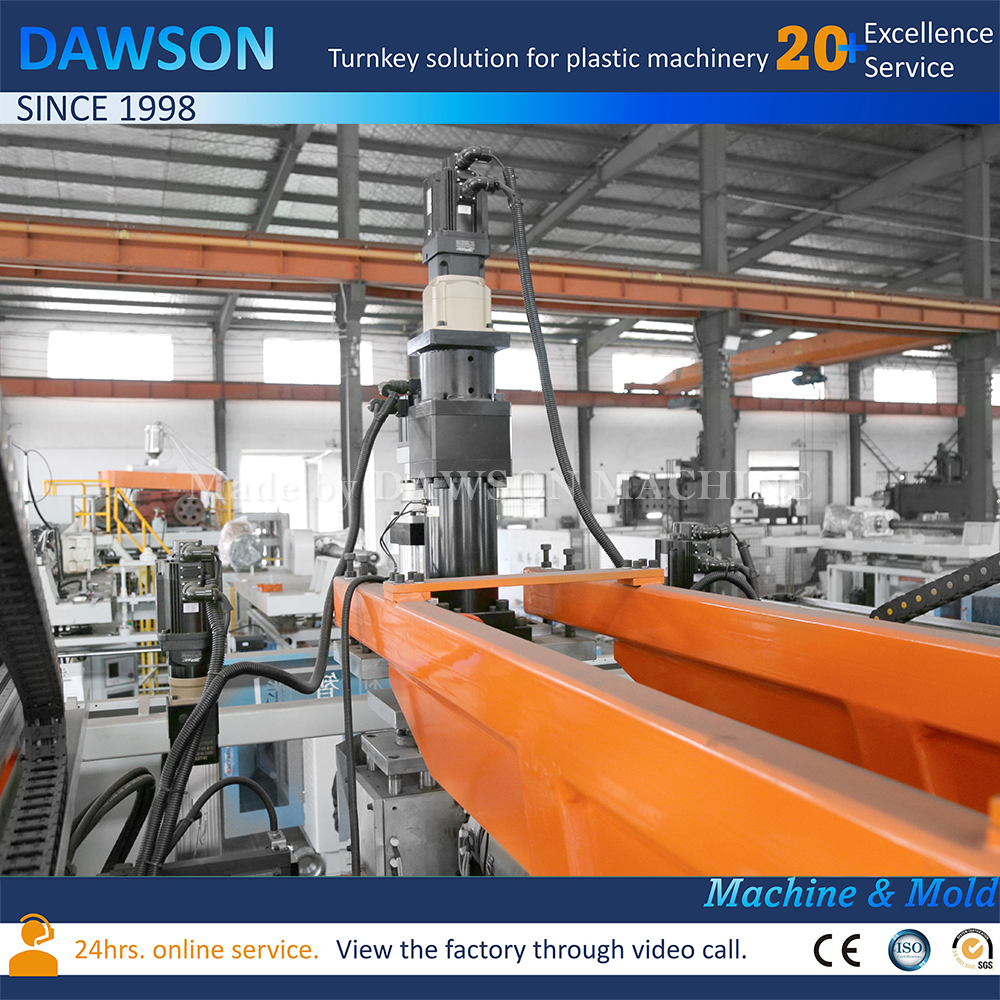 آلة نفخ الزجاجات البلاستيكية الكهربائية بالكامل مصنع التعبئة والتغليف الكيميائي اليومي 