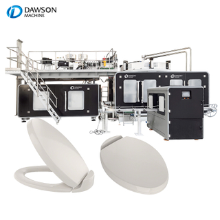 HDPE PE LDPE مقعد المرحاض البلاستيكي ماكينة آلات النفخ الدوارة