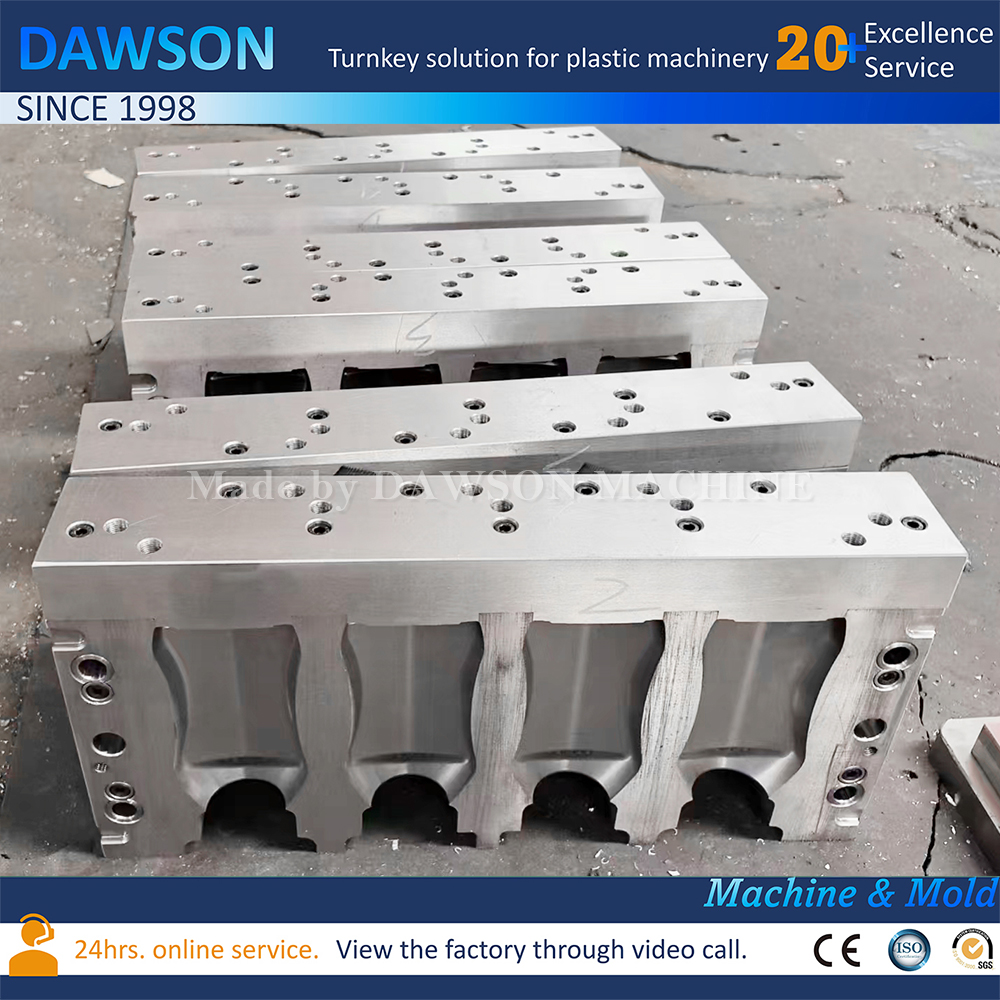 آلة نفخ وقذف زجاجة صلصة الصويا HDPE عالية السرعة