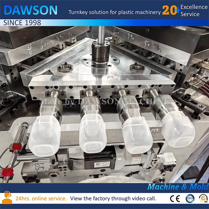 التلقائي بالكامل كامد الأبيض الفازلين الجرار حقن ضربة صب ماكينة حقن ضربة صب نظام