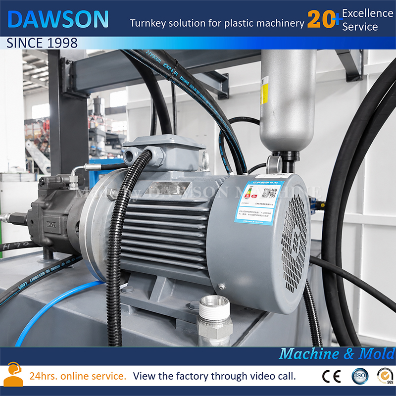 DSB80-30L آلة البثق بالنفخ آلة HDPE جيري لتغليف السوائل الصناعية