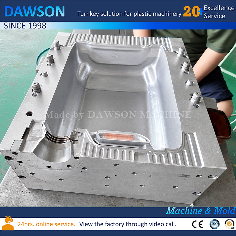 HDPE جيري يمكن نفخ قالب صب مخصص 20L-60L قالب نفخ دقيق للحاويات الكيميائية