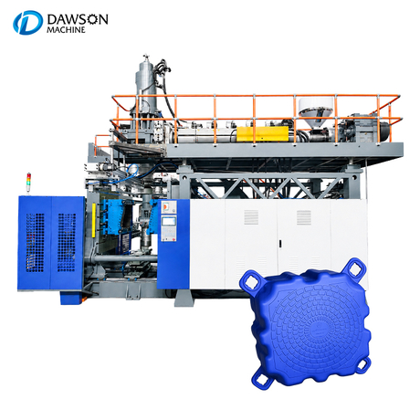 ماكينة تصنيع المكعب العائم HDPE الأوتوماتيكية معدات قذف النفخ للمنتجات البلاستيكية والعوامة البحرية