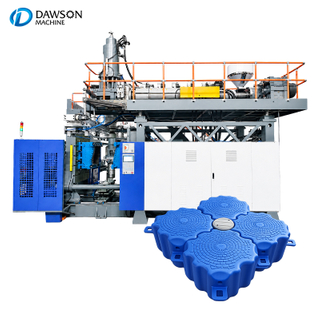 آلة نفخ المكعبات البلاستيكية العائمة معدات إنتاج عائم HDPE مع أداء بثق مستقر