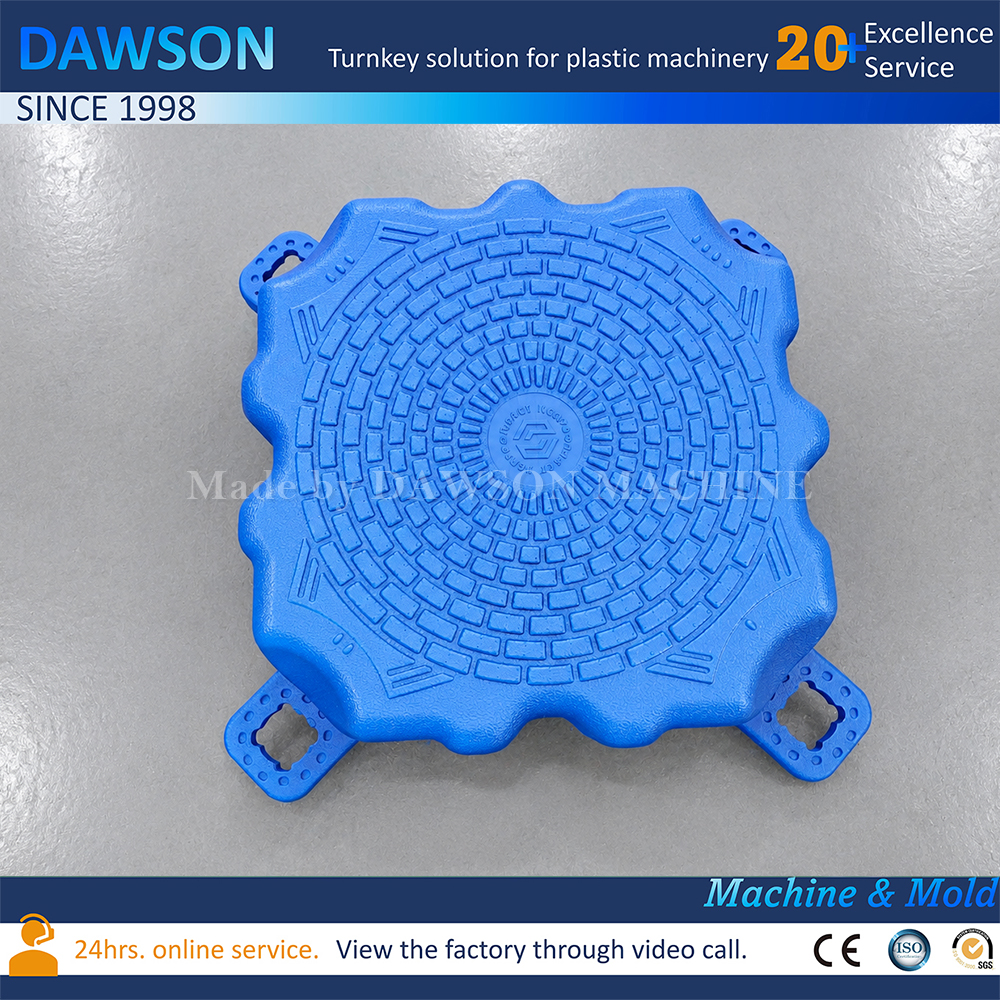 ماكينة تصنيع قوالب النفخ العائمة البلاستيكية HDPE لإنتاج عوامات المكعب العائم وتصنيع منصات المياه