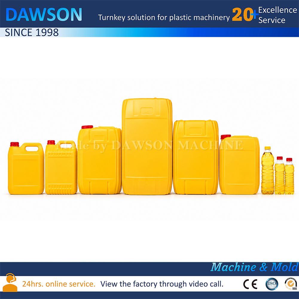 عالية السرعة 6 محطة 1L-25L HDPE جيري ضربة صب آلة الروتاري ضربة صب الإله