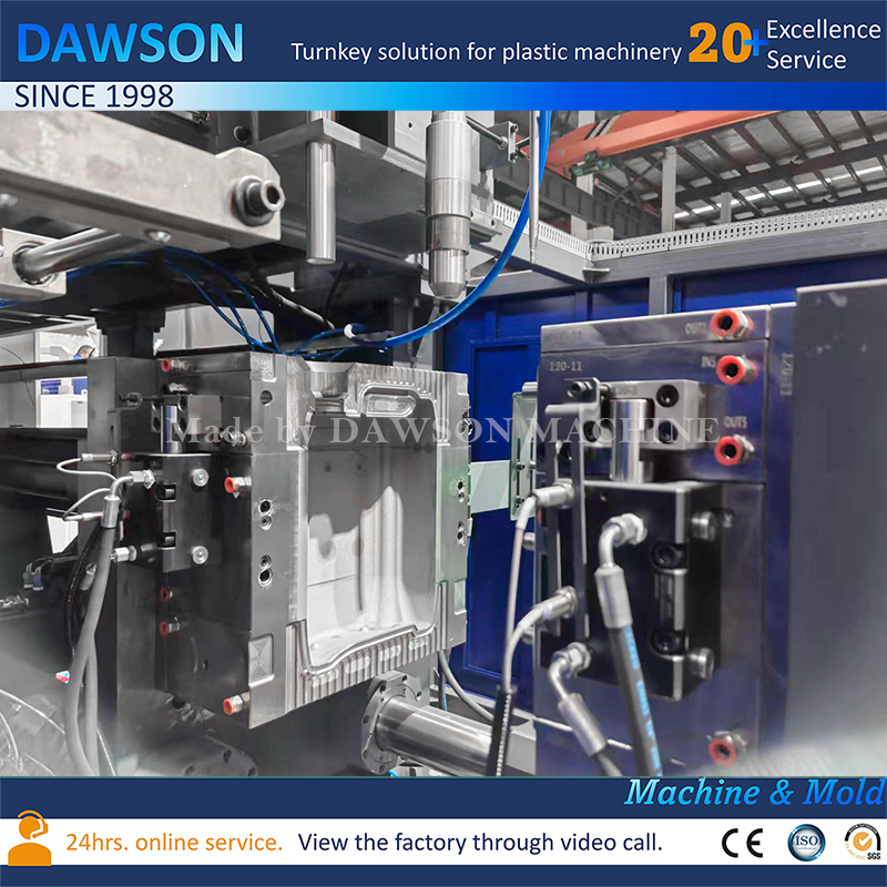 خط إنتاج جيري 10-30 لتر HDPE مخصص مع الزيوت الكيميائية وزيوت التشحيم