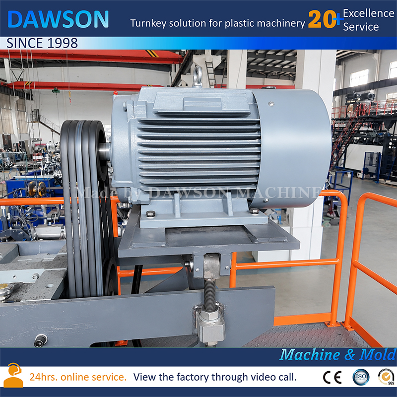 تخصيص DSB80-30L جيري يمكن نفخ آلة معدات الحاويات البلاستيكية HDPE لتغليف السوائل الصناعية