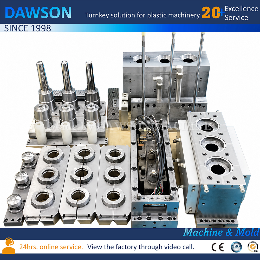  قالب إنتاج زجاجة PET مخصص ISBM Mould Manufacturer لزجاجات مستحضرات التجميل والأدوية PET
