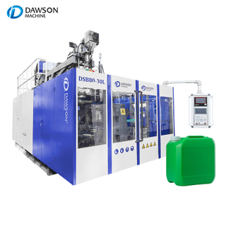 آلة التشكيل بالنفخ والبثق DSB80-30L القابلة للتخصيص للحاويات البلاستيكية HDPE سعة 10-30 لتر