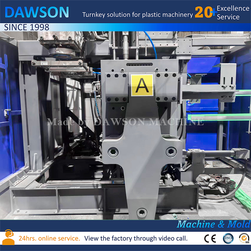 ماكينة تصنيع جيري ذات رأس واحد ذات محطة واحدة عالية السرعة لزجاجات HDPE سعة 30 لتر