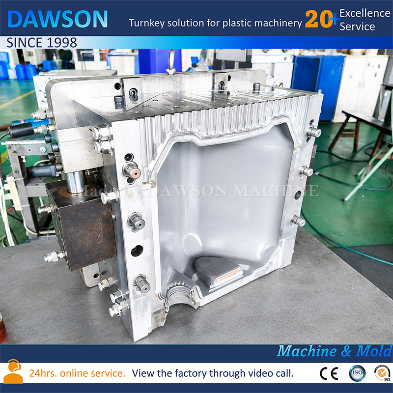 HDPE جيري يمكن نفخ قالب صب مخصص 20L-60L قالب نفخ دقيق للحاويات الكيميائية